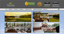 Desktop Screenshot of northlakesgolfclub.com.au